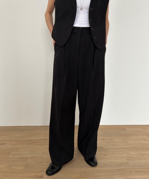 「Didot.showroom」 スラックス M グレー レディースの画像