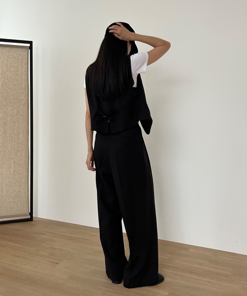 「Didot.showroom」 スラックス M グレー レディースの画像