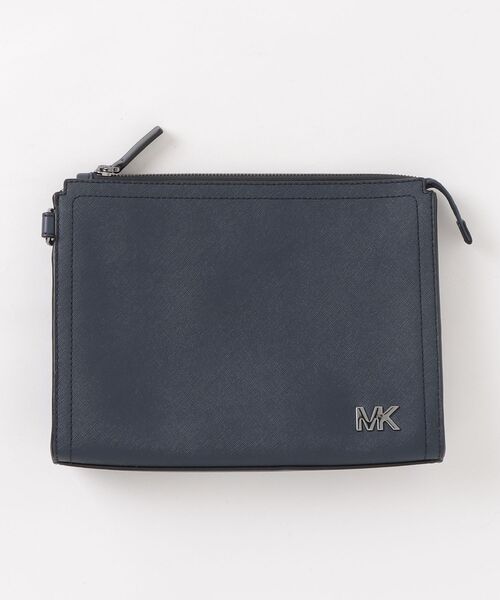 マイケルコース　ネイビークラッチバック MICHAEL KORS（マイケルコース） クラッチバッグ FREE ネイビー メンズ