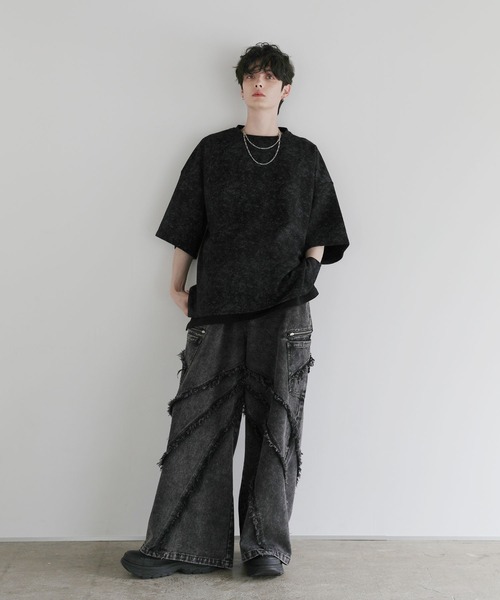 「LILL」 デニムパンツ S ブラック メンズの画像