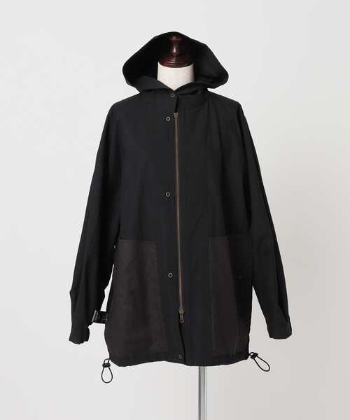 plage（プラージュ） コート アウター 撥水 co/ny hoodie mods