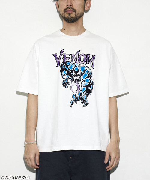 FREAK'S STORE（フリークスストア） tシャツ MARVEL/マーベル/ヴェノム