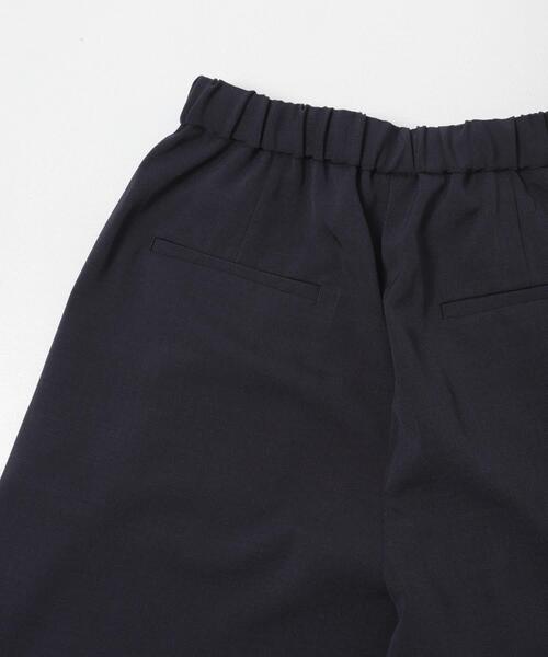 パンツ 「仁村紗和さん着用」「3サイズ展開」「UR TECH」完声/涼ギャザーワイドパンツ レディースの画像