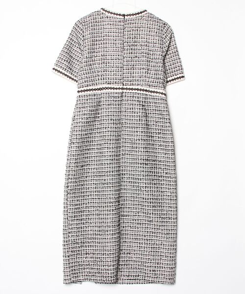 「Leja」 半袖ワンピース LARGE ブラック レディース_画像2