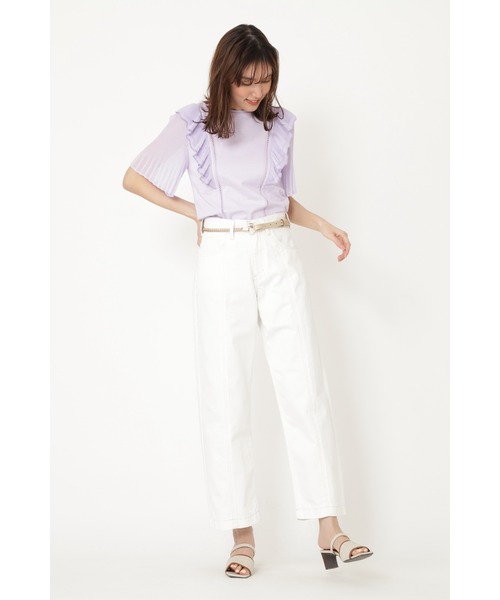 「JILL STUART」 デニムパンツ 0 ブルー レディース_画像2