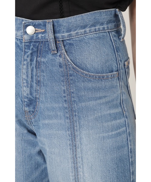 「JILL STUART」 デニムパンツ 0 ブルー レディース_画像6