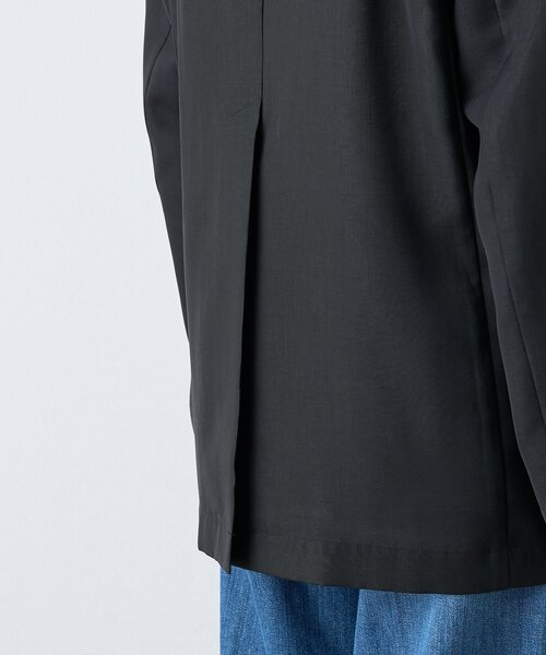 ジャケット テーラードジャケット 「a Nice」「接触冷感/肩パッド取り外し可能/手洗い可」ノーカラージャケット レディースの画像
