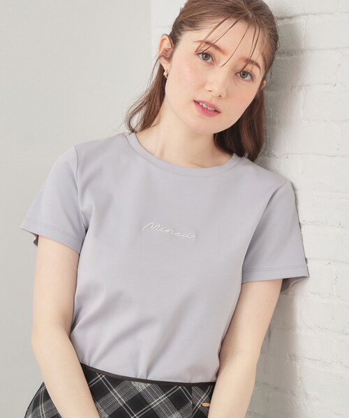 index（インデックス） tシャツ 半袖 「UVケア／接触冷感」フロント