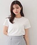tシャツ 半袖 「UVケア/接触冷感」フロント...の詳細画像1