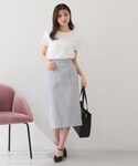 tシャツ 半袖 「UVケア/接触冷感」フロント...の詳細画像2