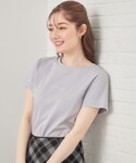 tシャツ 半袖 「UVケア/接触冷感」フロント...の詳細画像5