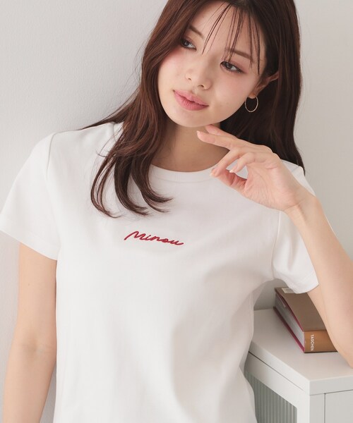 index（インデックス） tシャツ 半袖 「UVケア／接触冷感」フロント