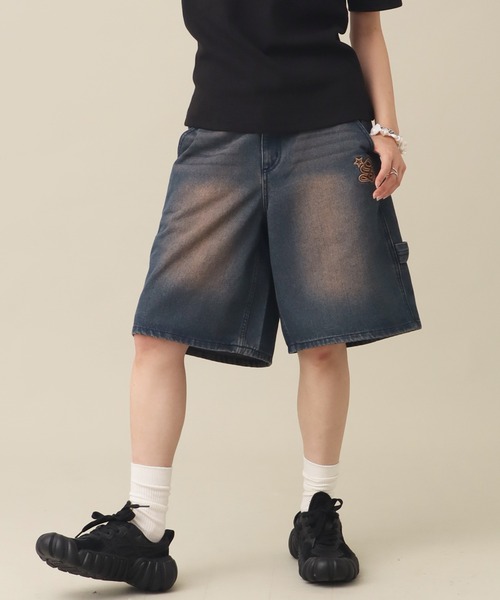 SEQUENZE ワイドパンツ ハーフパンツ ジーンズ 短パン 「SEQUENZ