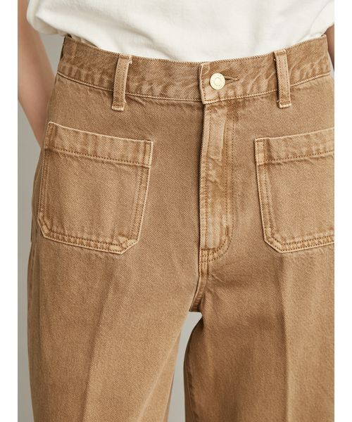 ジーンズ デニム デニムパンツ パッチＰＫデニム レディースの画像
