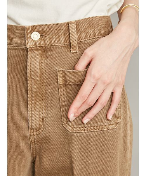 ジーンズ デニム デニムパンツ パッチＰＫデニム レディースの画像