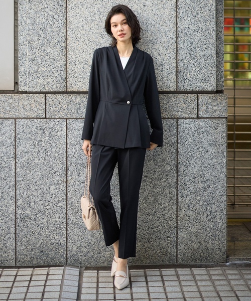 「GeeRA」 セットアップ SMALL ネイビー レディース_画像2