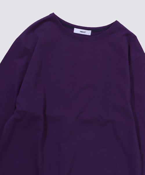 「FIDELITY」 長袖Tシャツ MEDIUM オフホワイト メンズ_画像2