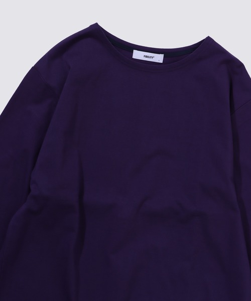 「FIDELITY」 長袖Tシャツ MEDIUM オフホワイト メンズ_画像5