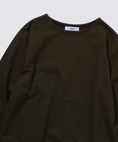 「FIDELITY」 長袖Tシャツ MEDIUM オフホワイト メンズ_画像8
