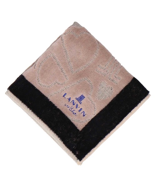 LANVIN en Bleu ハンカチ タオルハンカチ レディース メンズ
