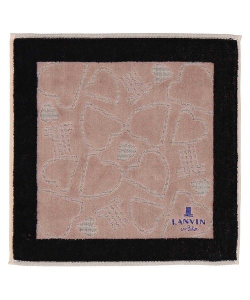 LANVIN en Bleu ハンカチ タオルハンカチ レディース メンズ