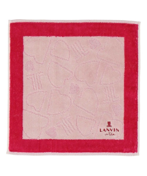 LANVIN en Bleu ハンカチ タオルハンカチ レディース メンズ