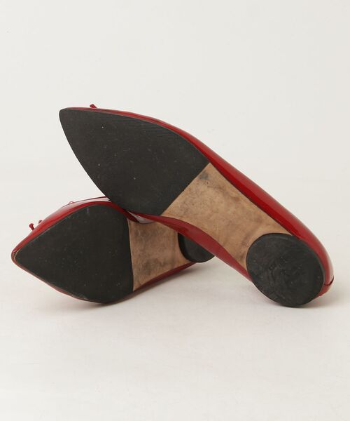 美品　Repetto レッド バレエシューズ 36.5 repetto（レペット） バレエシューズ 36 レッド レディース : ZOZOTOWN