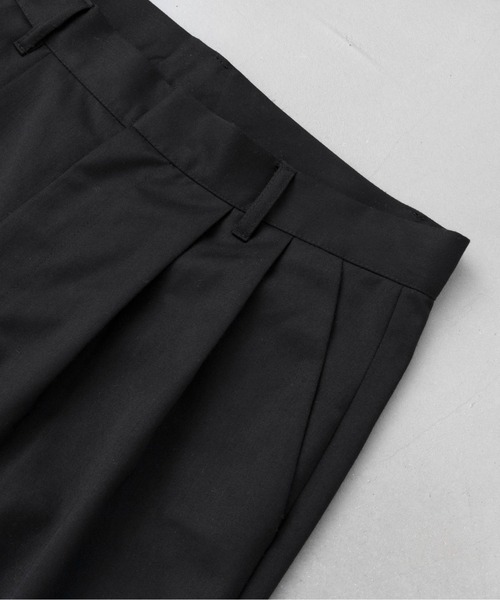 「CAMPHOR WOOD」 スラックス MEDIUM ブラック メンズ_画像6
