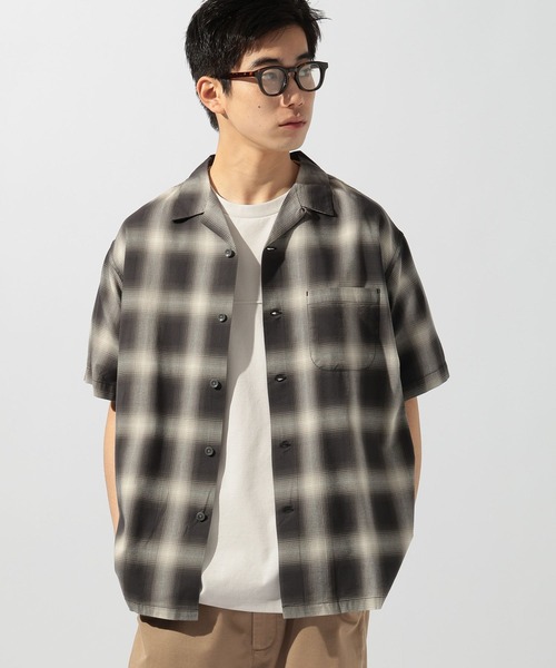 「PENDLETON」 半袖シャツ LARGE ブラウン メンズ_画像4