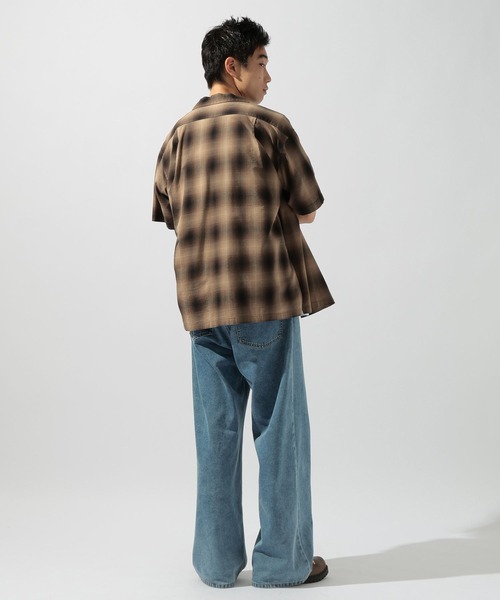 「PENDLETON」 半袖シャツ LARGE ブラウン メンズ_画像6