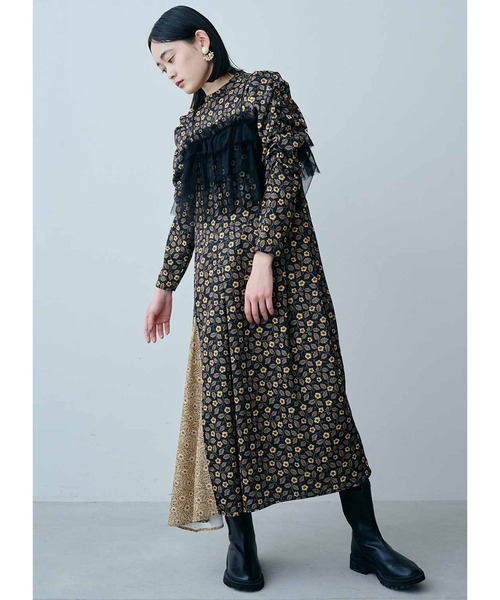「MEDE19F」 7分袖カットソー MEDIUM ブラック レディース_画像8