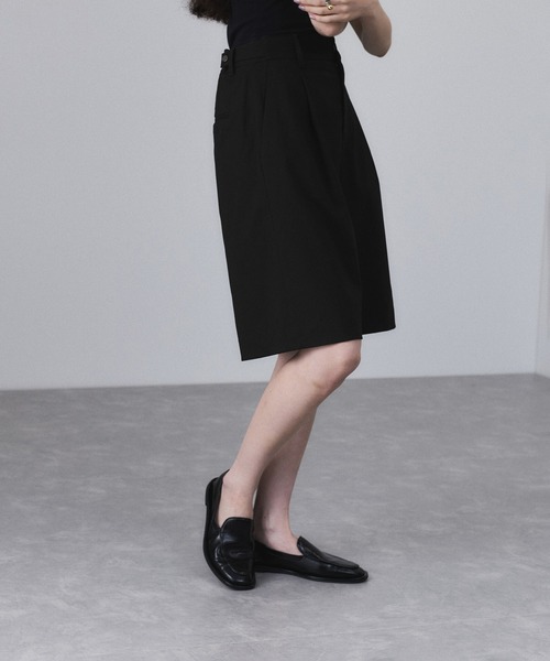「ADAM ET ROPE'」 ハーフパンツ 36 ブラック レディース_画像9