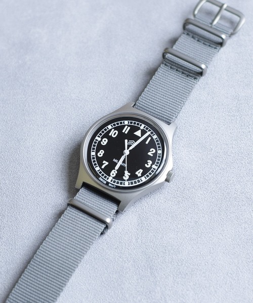 「NAVAL WATCH」 アナログ腕時計 FREE グレー メンズ_画像2