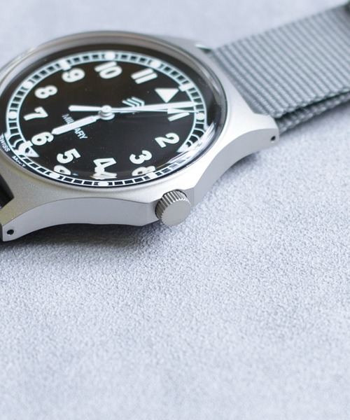 「NAVAL WATCH」 アナログ腕時計 FREE グレー メンズ_画像3