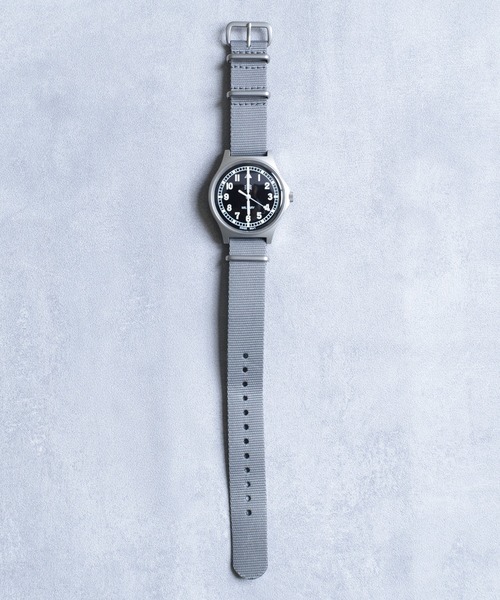 「NAVAL WATCH」 アナログ腕時計 FREE グレー メンズ_画像6