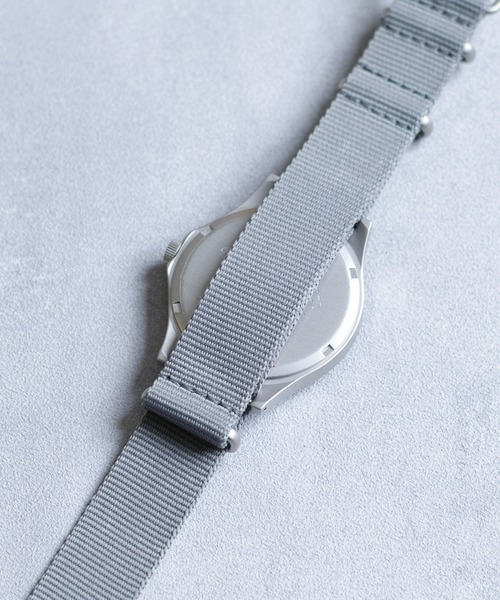 「NAVAL WATCH」 アナログ腕時計 FREE グレー メンズ_画像9
