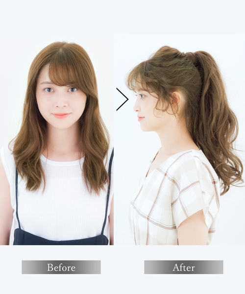 LINEASTORIA ウィッグ エクステ 「ポニーテール」マジック