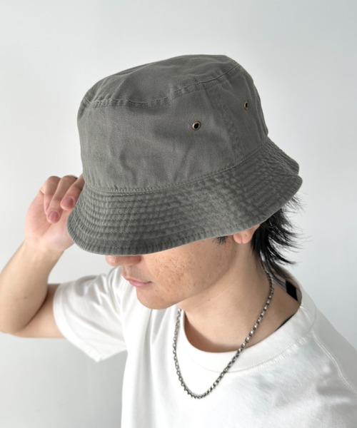 newhattan（ニューハッタン） 帽子 ハット バケットハット ツイル