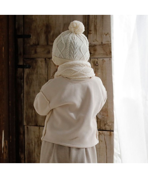 Hoppetta ムートンコート ボアコート 2wayムートントップス キッズ  