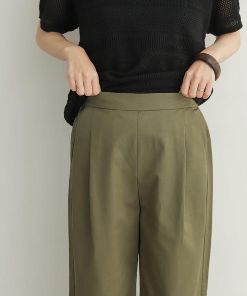 いとーぴ　アーバンリサーチドアーズ　レーヨンコットンイージーパンツ　新品 URBAN RESEARCH DOORS パンツ レーヨンコットンイージーパンツ