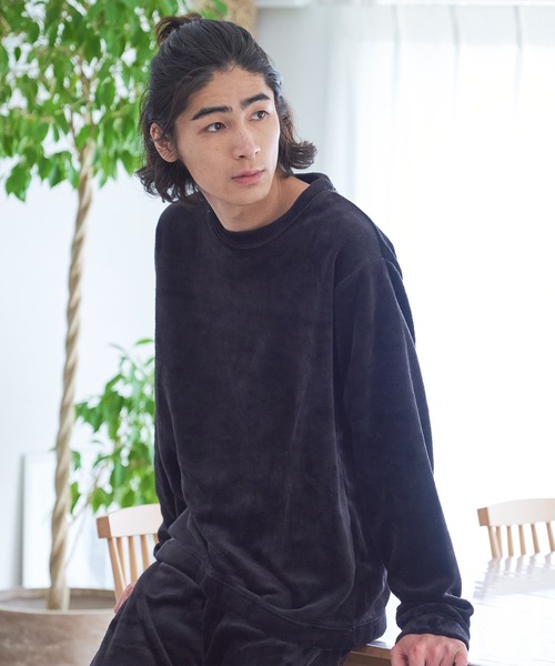 【男女兼用】ティガー プリント ルームウェア cotta パジャマ キッズ 綿100％ 男の子 長袖 ダブルガーゼ ユニ