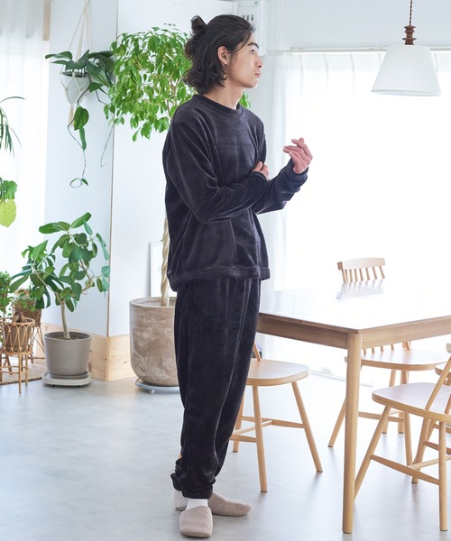 FRUIT OF THE LOOM パジャマ ボアルームウェア メンズ