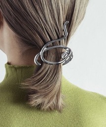 【Ferragamo】トータスシェル ヘアクリップ（2色） サルバトーレフェラガモ Salvatore Ferragamo ヘアクリップ