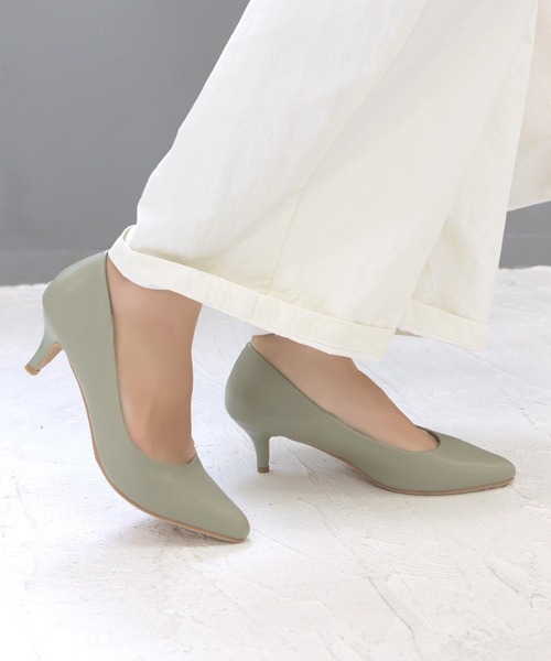 grandfleur（グランドフルール） パンプス かかと滑り止め付き/ポイン