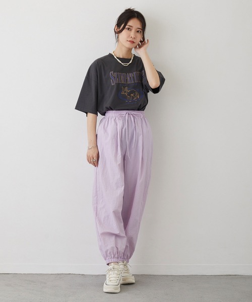 179/WG パンツ ナイロンジョガーパンツ レディース : ZOZOTOWN