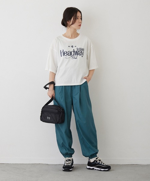 【COOR】★ナイロン イージー ジョガーパンツ★ UNITED ARROWS パンツ 「ZOZO限定」ナイロン オールギャザー