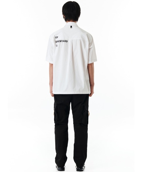 OYシャツ OY シャツ 「OY/オーワイ」 V ZIPPER POCKETS HALF SHIRTS/ZIP