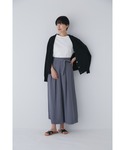 ロング スカート ストライプスカーチョの詳細画像1