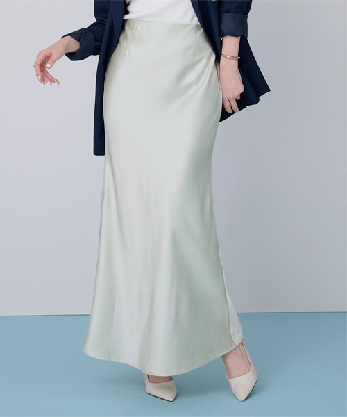 ur's（ユアーズ） スカート 「ベストセラー/26SS/新色追加」サテン