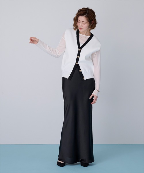 ur's（ユアーズ） スカート 「ベストセラー/26SS/新色追加」サテン